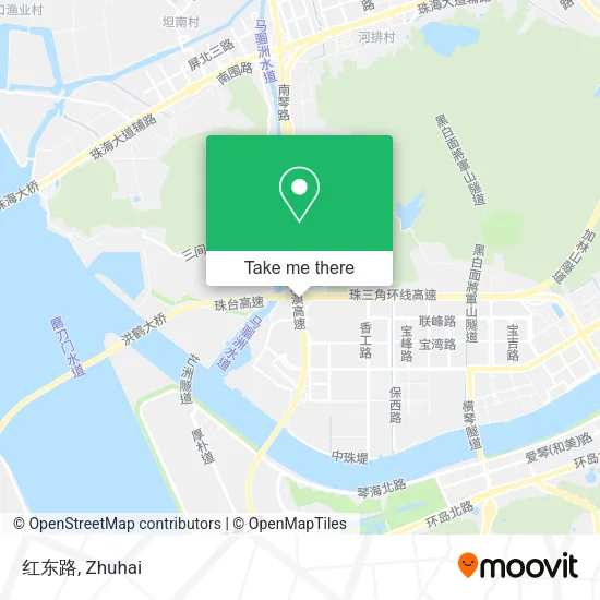 红东路 map