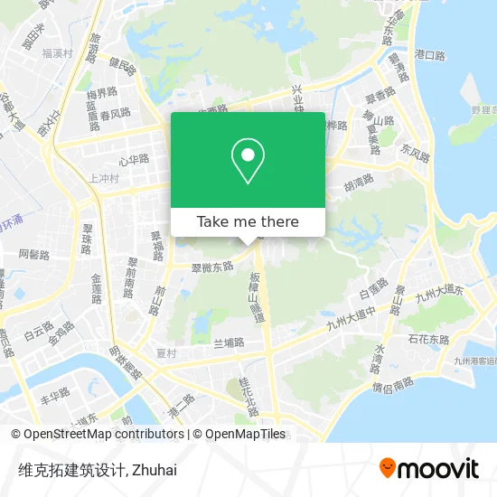 维克拓建筑设计 map