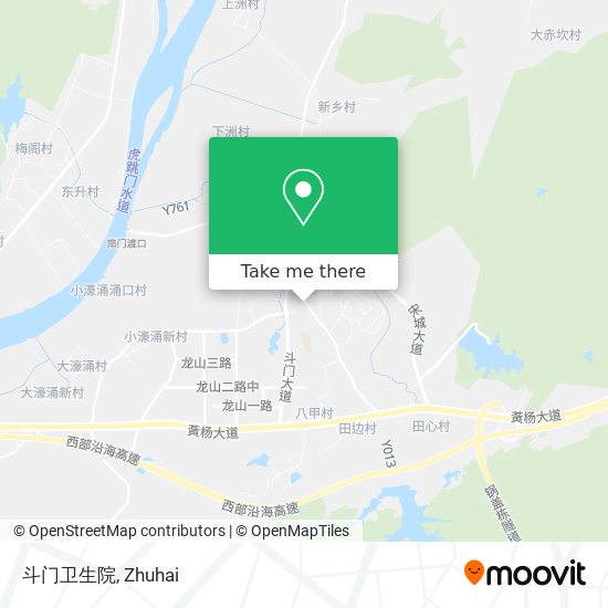 斗门卫生院 map