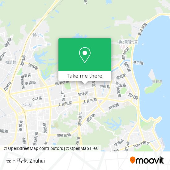 云南玛卡 map
