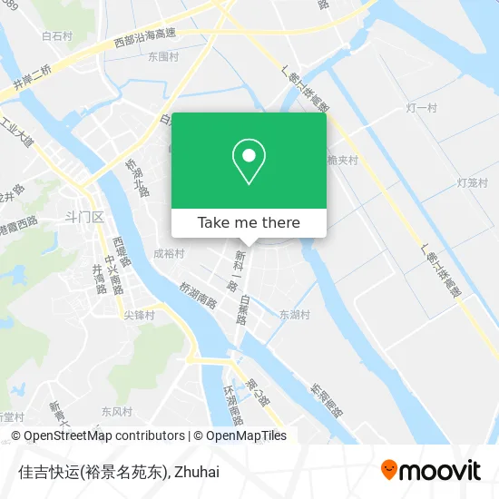 佳吉快运(裕景名苑东) map