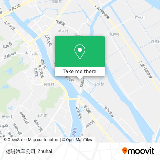 德键汽车公司 map