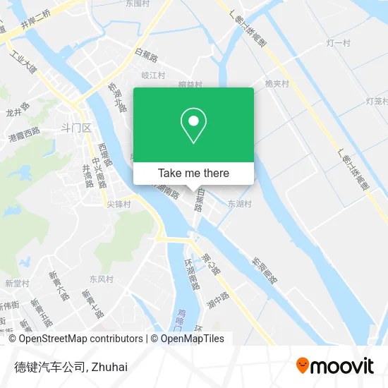 德键汽车公司 map