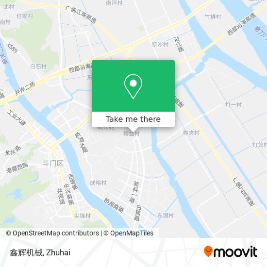 鑫辉机械 map