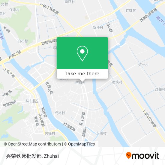 兴荣铁床批发部 map