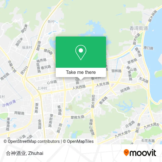 合神酒业 map