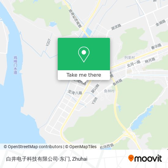 白井电子科技有限公司-东门 map