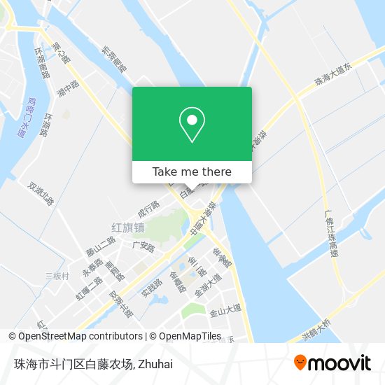 珠海市斗门区白藤农场 map