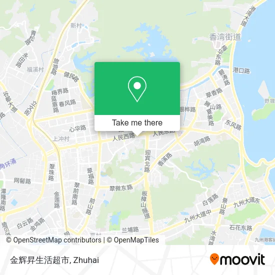 金辉昇生活超市 map