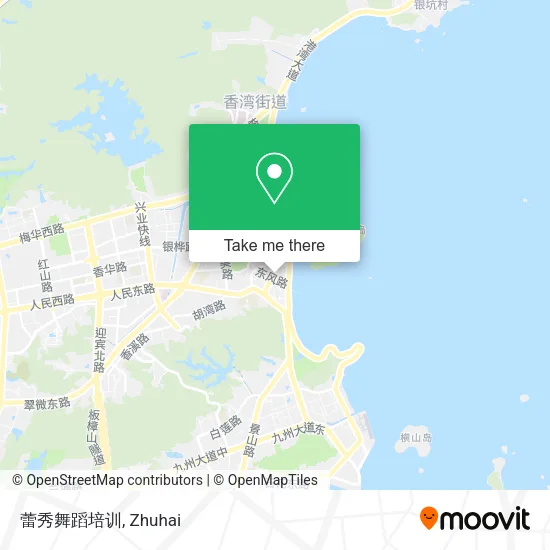 蕾秀舞蹈培训 map