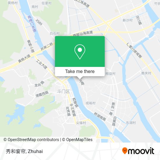 秀和窗帘 map