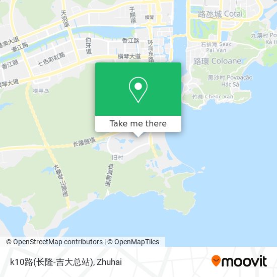 k10路(长隆-吉大总站) map
