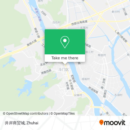 井岸商贸城 map