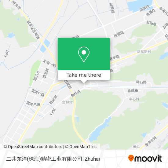 二井东洋(珠海)精密工业有限公司 map