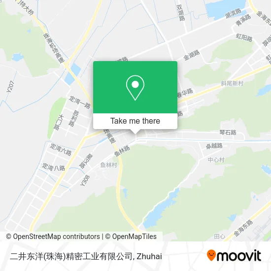 二井东洋(珠海)精密工业有限公司 map
