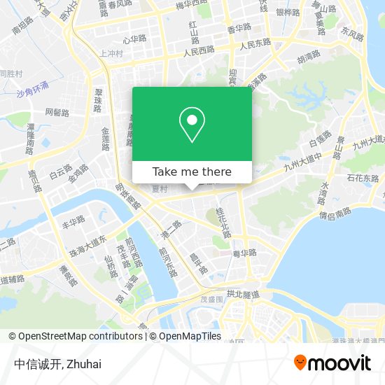 中信诚开 map