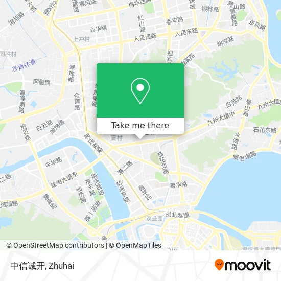 中信诚开 map