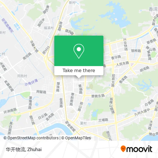 华开物流 map