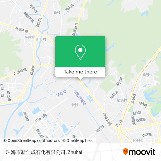 珠海市新仕成石化有限公司 map