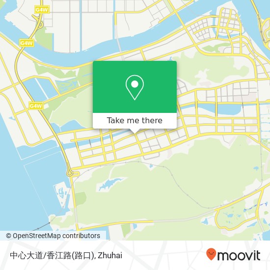 中心大道/香江路(路口) map