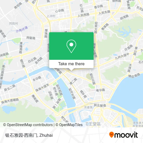 银石雅园-西南门 map