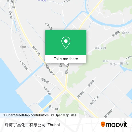 珠海宇昌化工有限公司 map