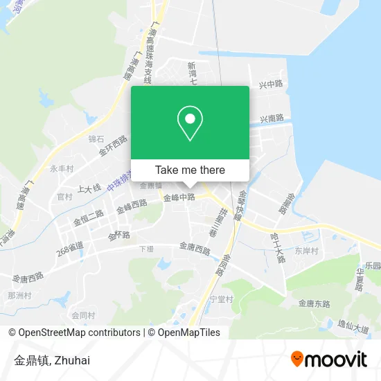 金鼎镇 map