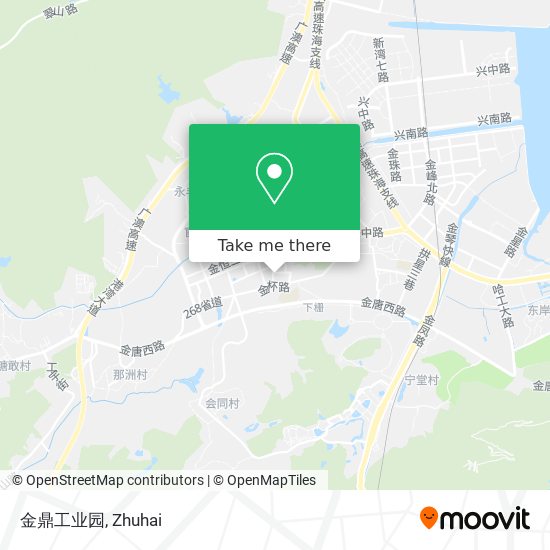 金鼎工业园 map