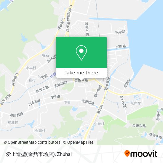 爱上造型(金鼎市场店) map