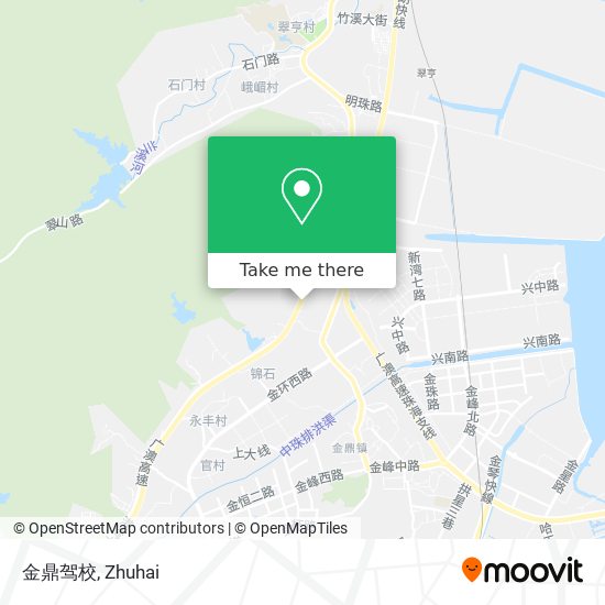 金鼎驾校 map