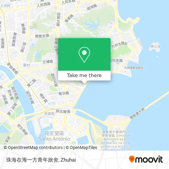 珠海在海一方青年旅舍 map