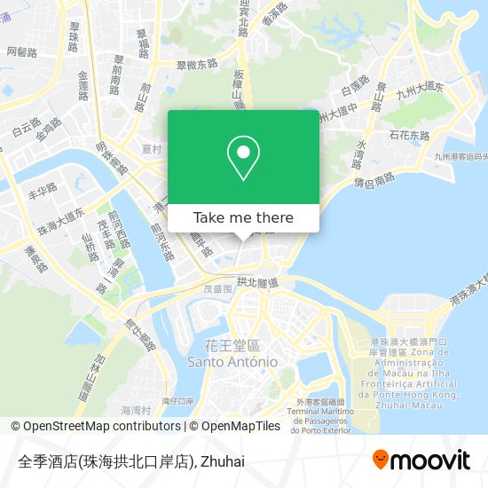 全季酒店(珠海拱北口岸店) map