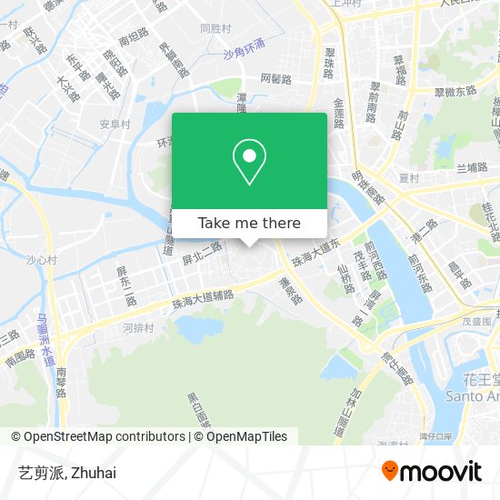 艺剪派 map