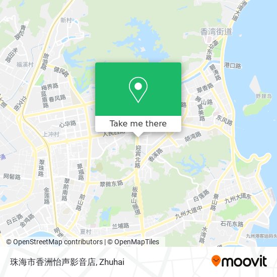 珠海市香洲怡声影音店 map
