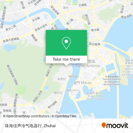 珠海佳声冷气电器行 map