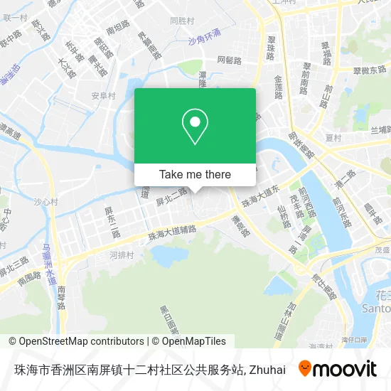 珠海市香洲区南屏镇十二村社区公共服务站 map