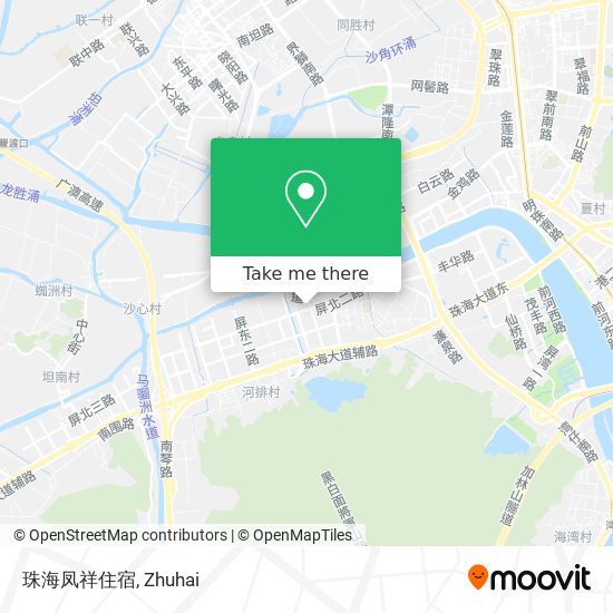 珠海凤祥住宿 map