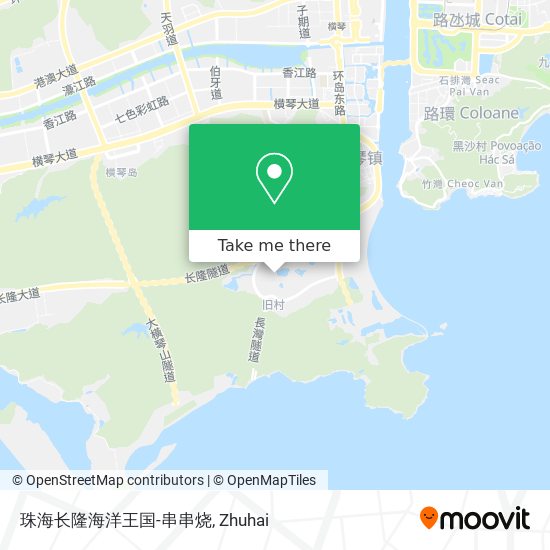 珠海长隆海洋王国-串串烧 map
