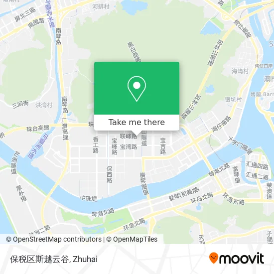 保税区斯越云谷 map