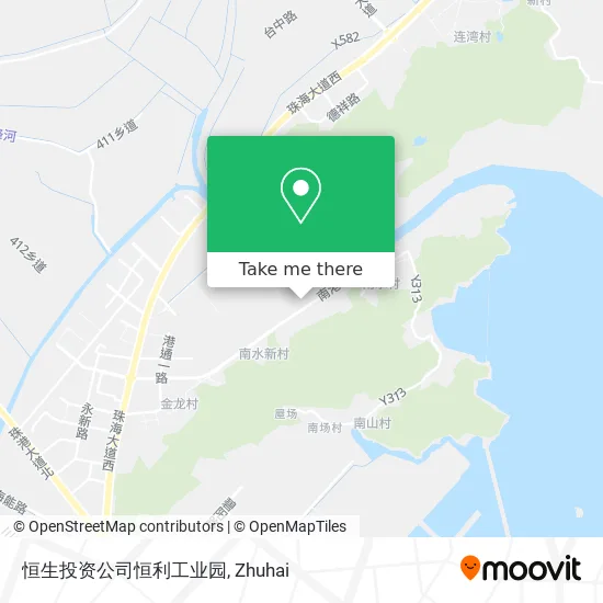 恒生投资公司恒利工业园 map