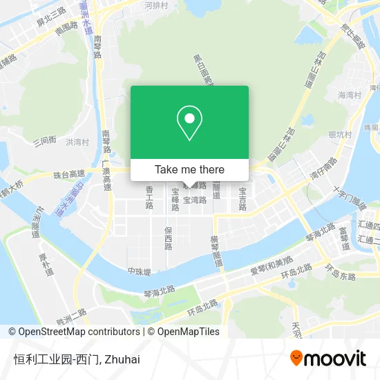 恒利工业园-西门 map