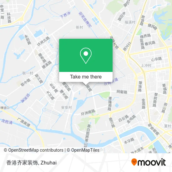 香港齐家装饰 map