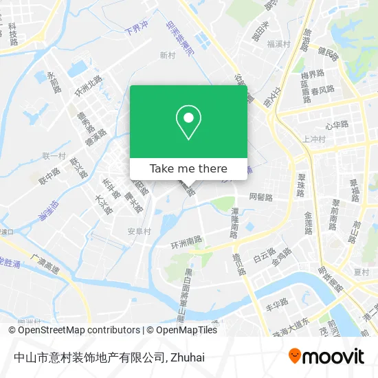 中山市意村装饰地产有限公司 map
