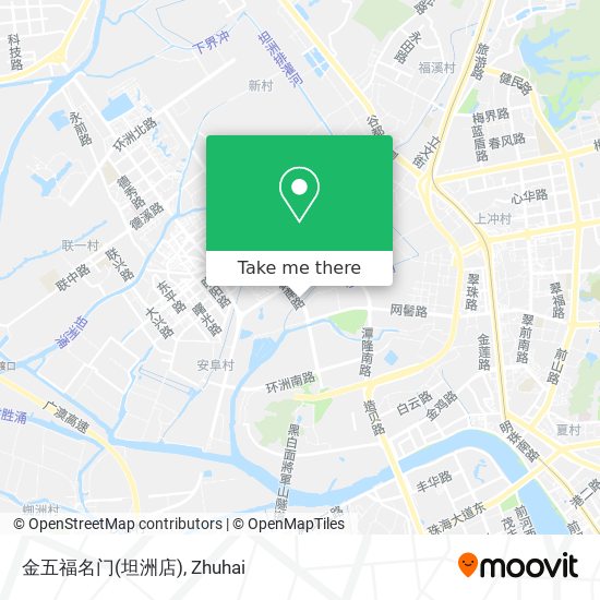 金五福名门(坦洲店) map