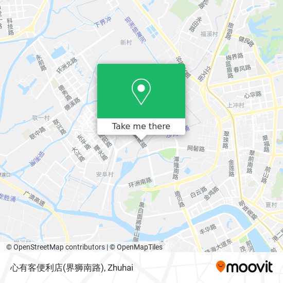 心有客便利店(界狮南路) map