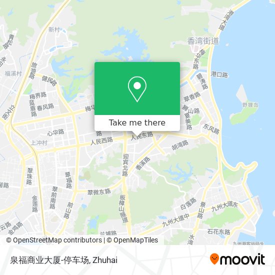 泉福商业大厦-停车场 map