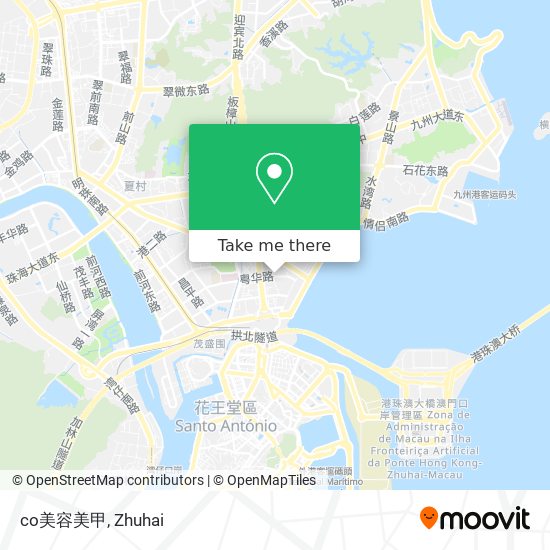 co美容美甲 map