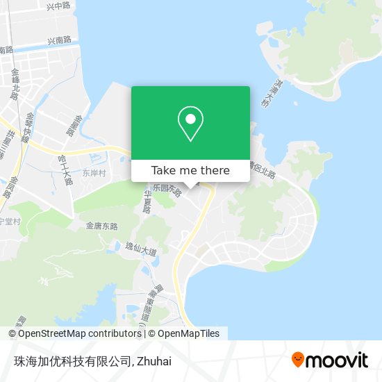 珠海加优科技有限公司 map