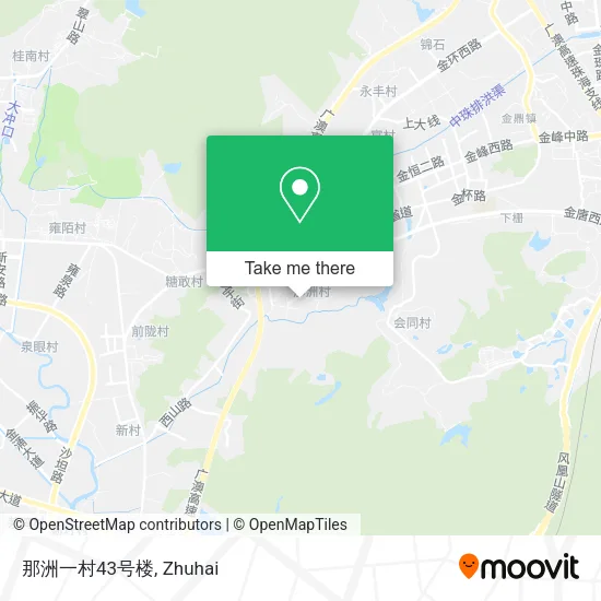 那洲一村43号楼 map