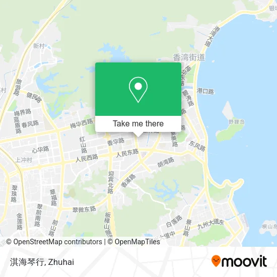 淇海琴行 map